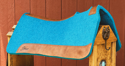 5 Star- The All Around Saddle Pad- 7/8" 30x30- Turquoise