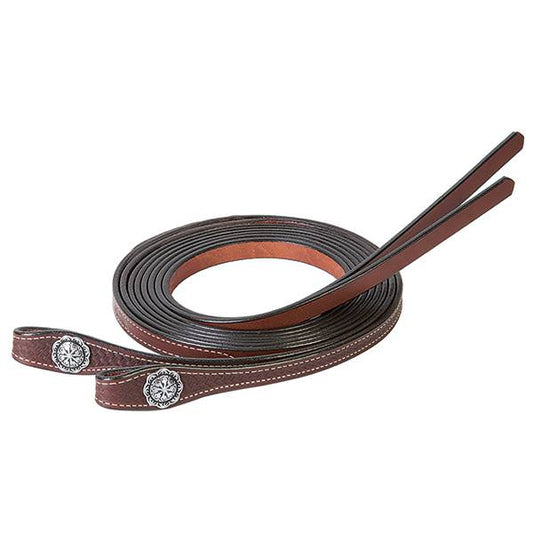 Weaver Basin Cowboy Basketweave Split Reins