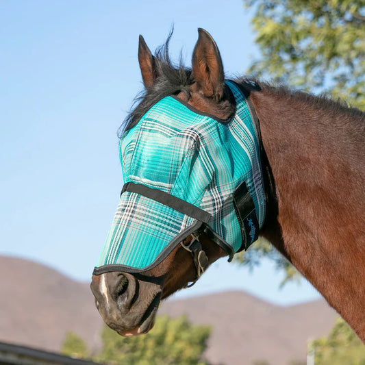 Kensington Fly Mask With Removable Nose- Atlantis