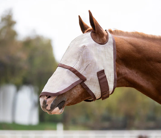 Kensington Fly Mask With Removable Nose- Desert Sand