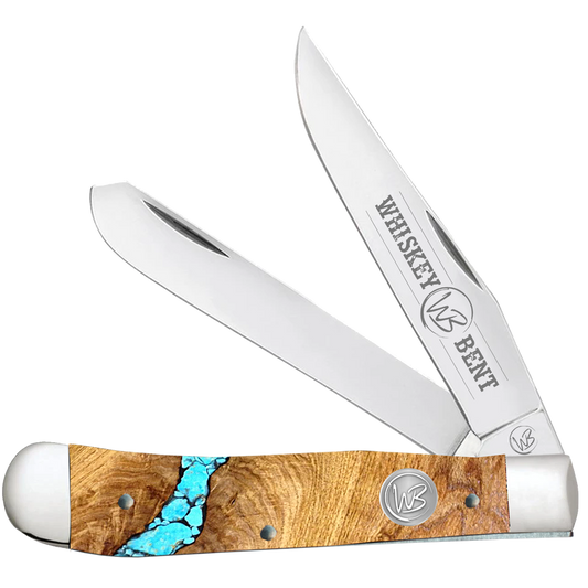 Whiskey Bent Knives- Turquoise River Trapper