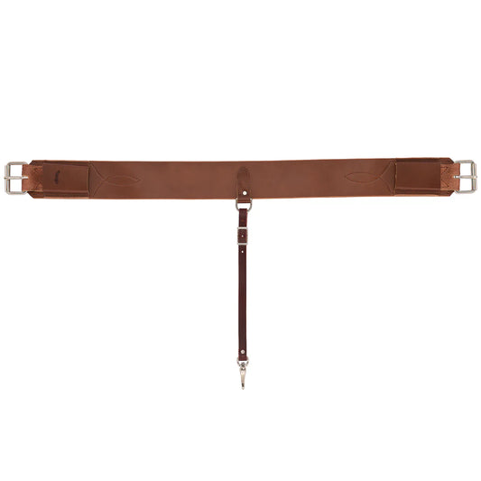 Weaver Single Ply Leather Back Cinch Brown