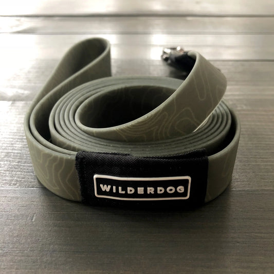 Wilderdog Olive Waterproof Leash