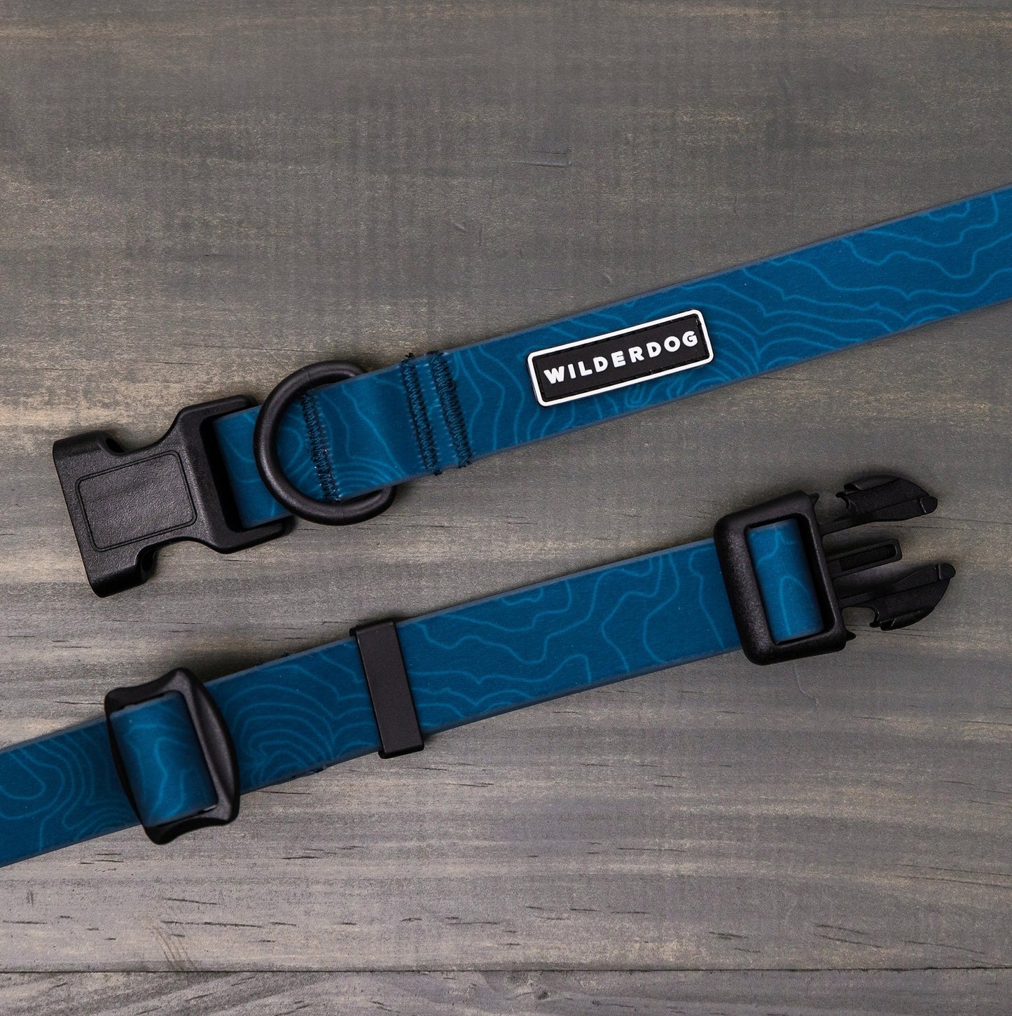 Wilderdog Waterproof Collar Pacific Blue